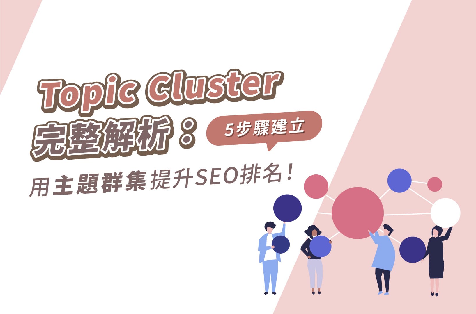Topic Cluster完整解析：5步驟建立，用主題群集提升SEO排名！