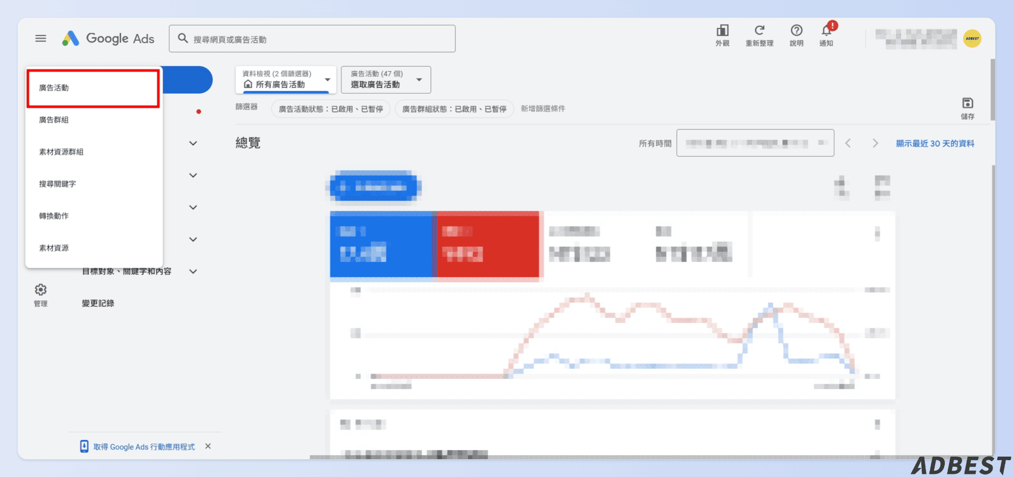 PMax 建立新廣告活動
