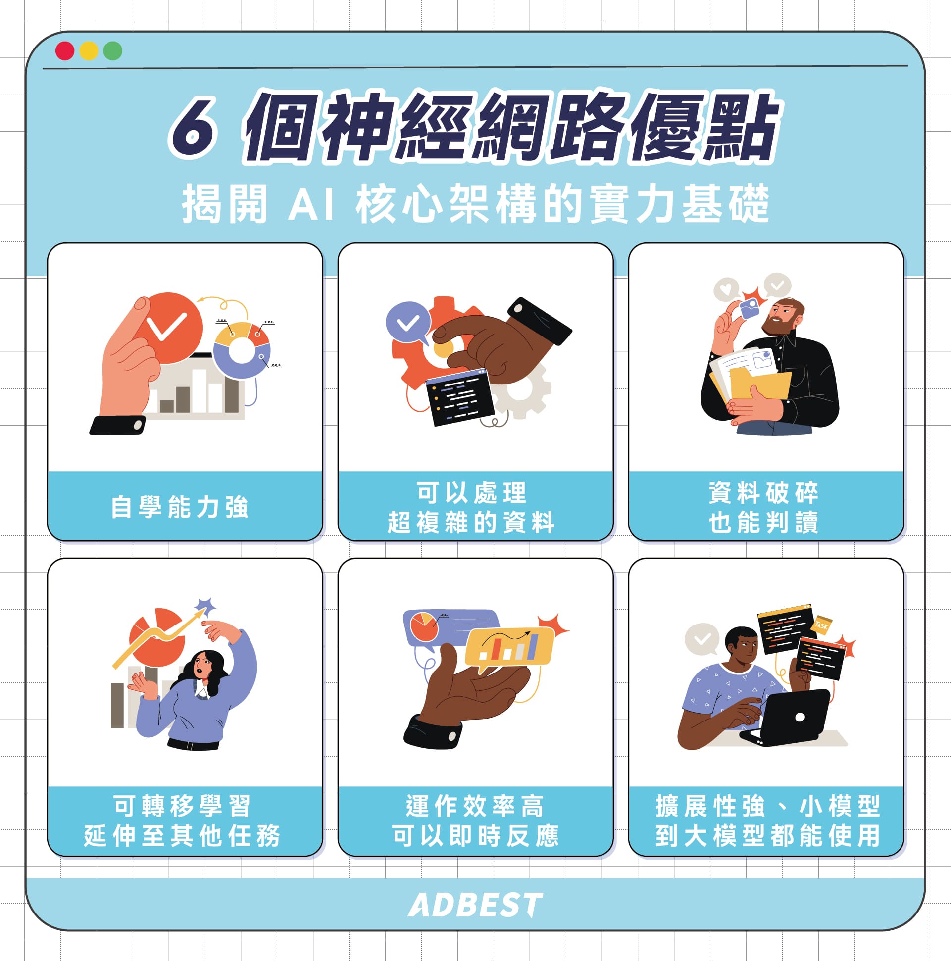 神經網路有 6 個優點
